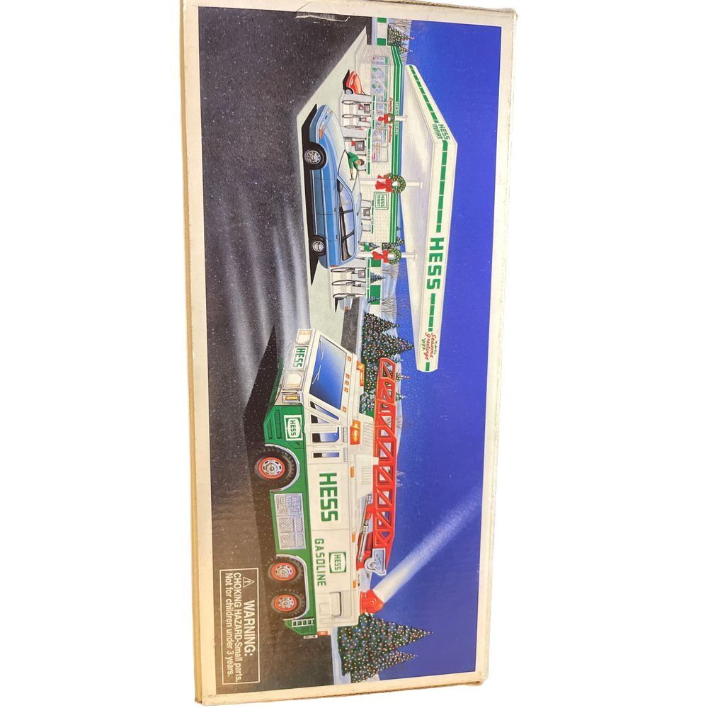 Vintage Hess Emergency Truck Toy with Lights and Sounds Collectible